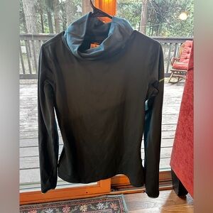 Nike blue Cowl Neck Long-Sleeve Pullover